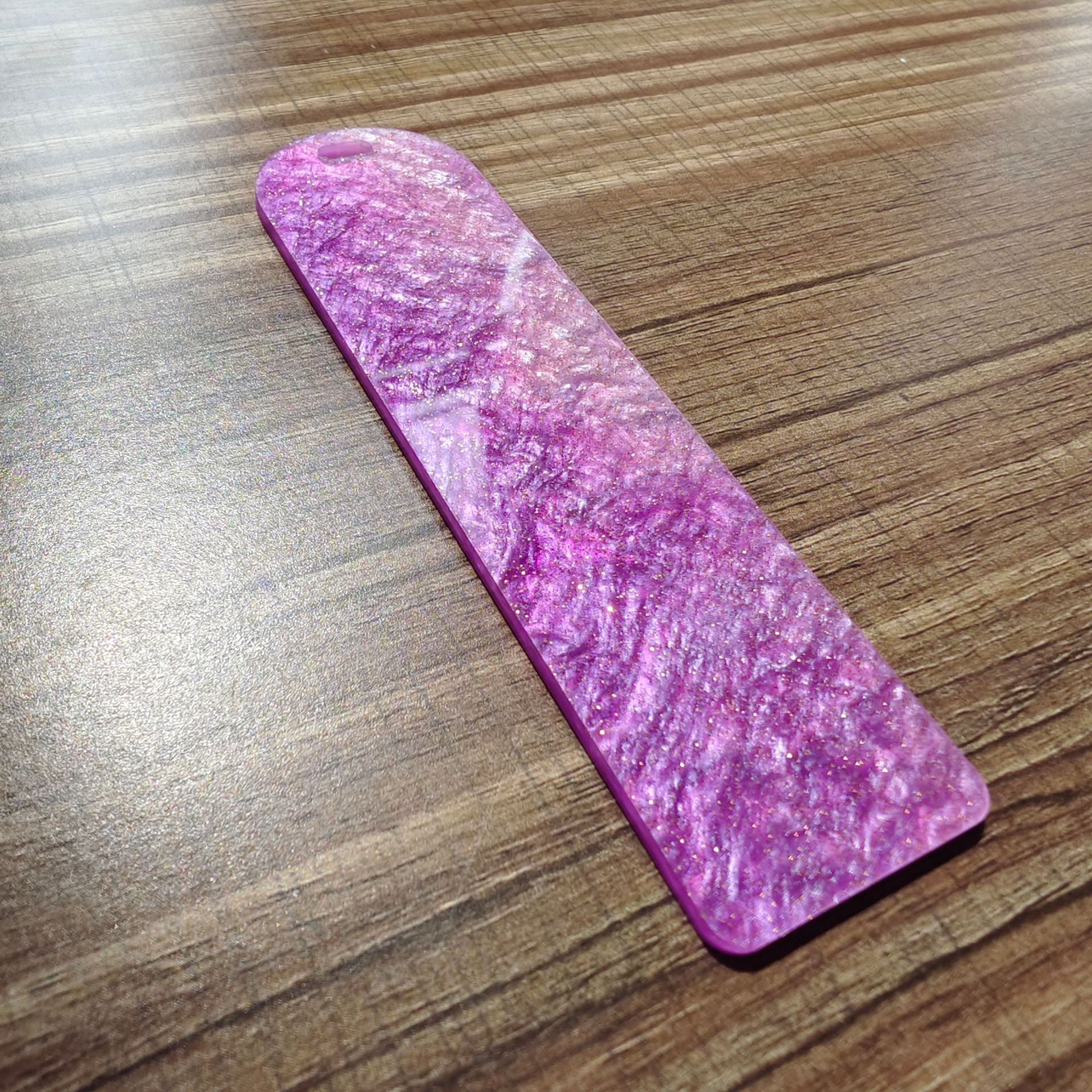 Wholesale 20pcs Blank Loose Powder Water Ripple Acrylic Sticker Sticker Bookmark DIY Pendant Ornament